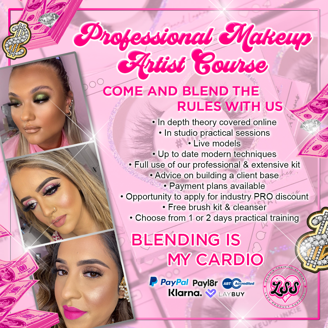 2 Day Professional Makeup Artist Training Course