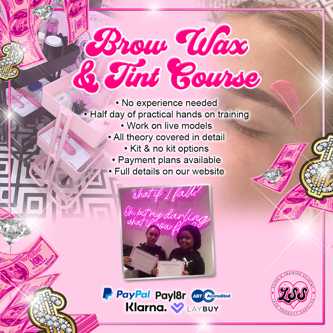 Brow Wax Shape and Tint Training Course